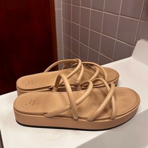 A New Day Platform sandals